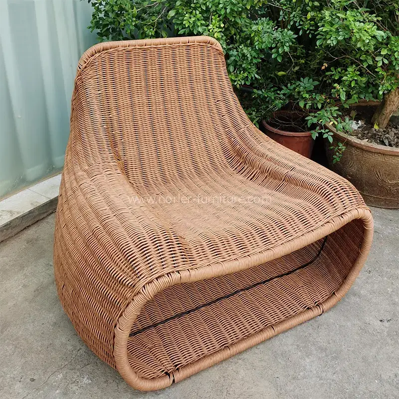 Vonkajšie nádvorie Rattan Furniture Leisure Stolička
